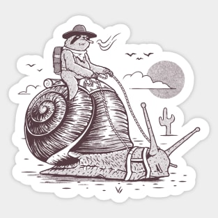 Slow Rider Sticker